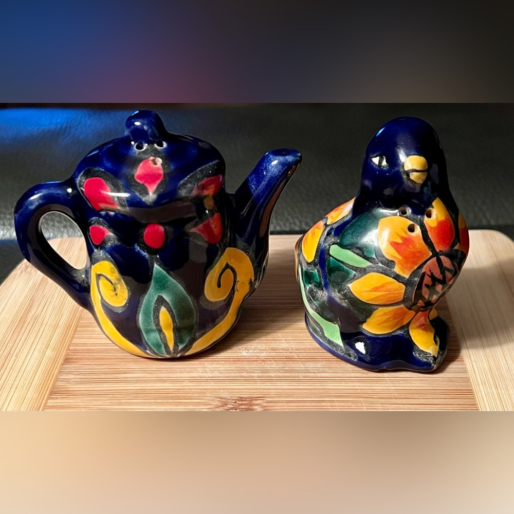 Talavera Salt & Pepper Shakers